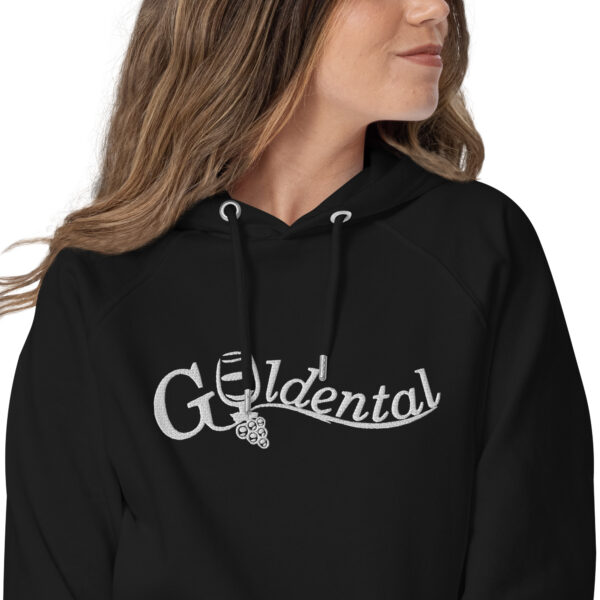 Unisex Bio-Raglan-Hoodie Guldental – Bild 4