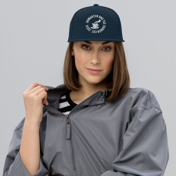 Abwarten und Tee Trinken Snapback-Cap – Bild 18