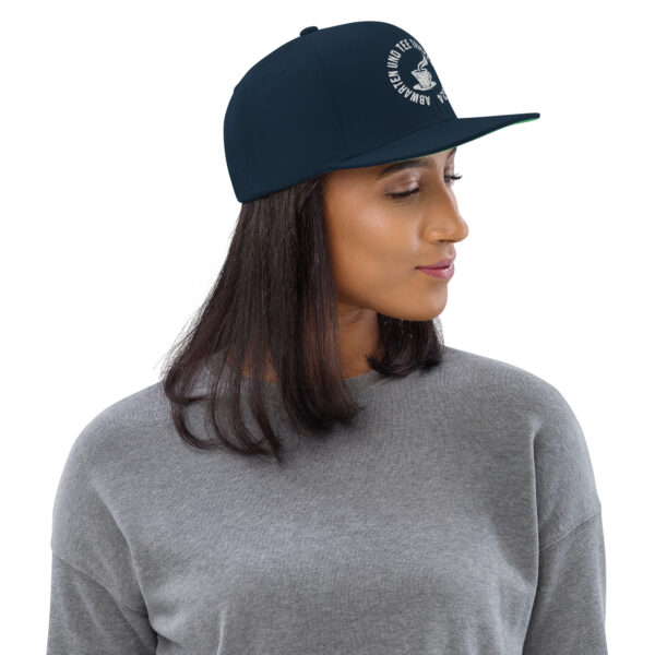 Abwarten und Tee Trinken Snapback-Cap – Bild 2