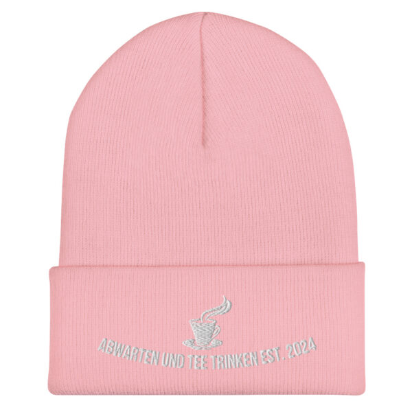 Abwarten und Tee Trinken Beanie – Bild 24