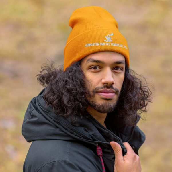 Abwarten und Tee Trinken Beanie – Bild 13