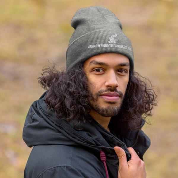 Abwarten und Tee Trinken Beanie – Bild 11