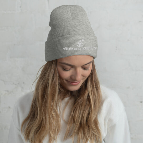 Abwarten und Tee Trinken Beanie – Bild 12