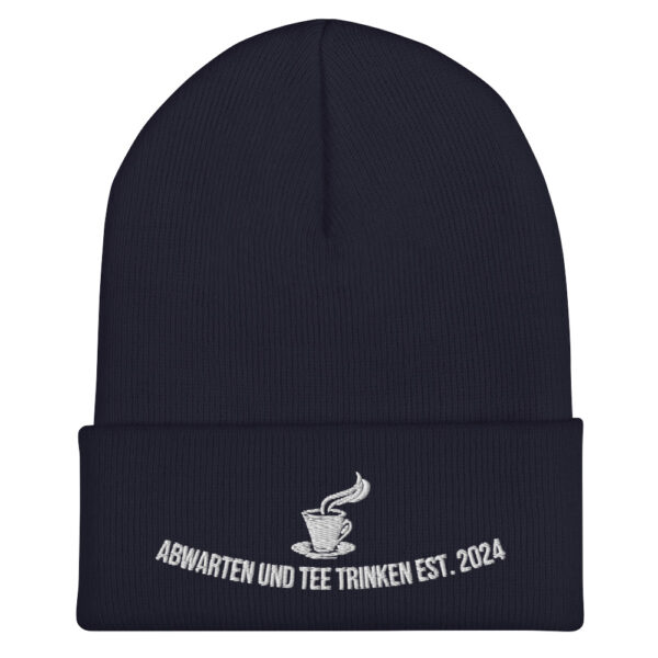 Abwarten und Tee Trinken Beanie – Bild 16