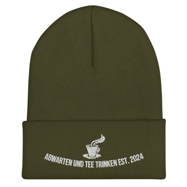 Abwarten und Tee Trinken Beanie – Bild 20