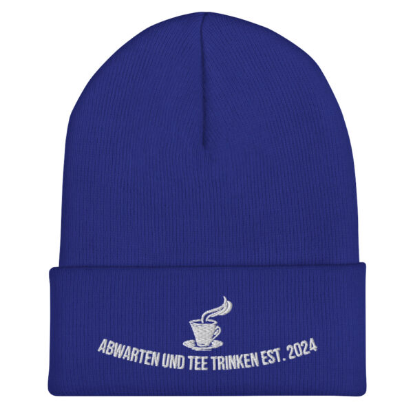Abwarten und Tee Trinken Beanie – Bild 18