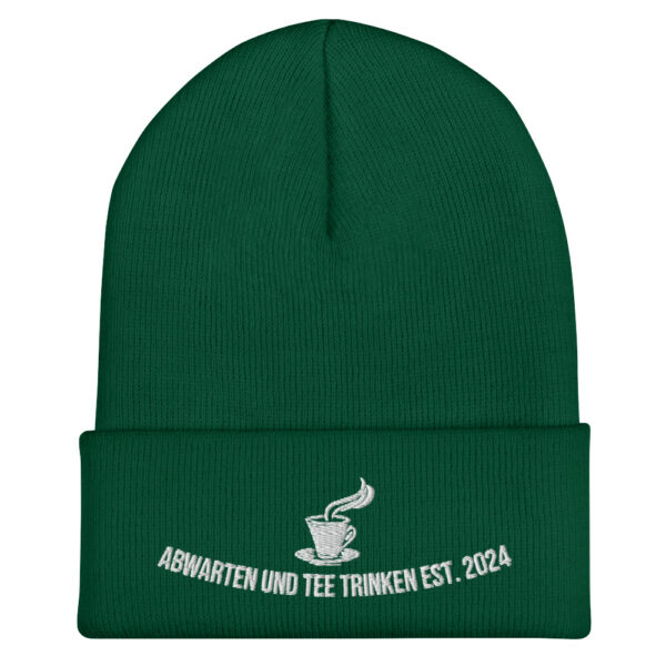 Abwarten und Tee Trinken Beanie – Bild 21