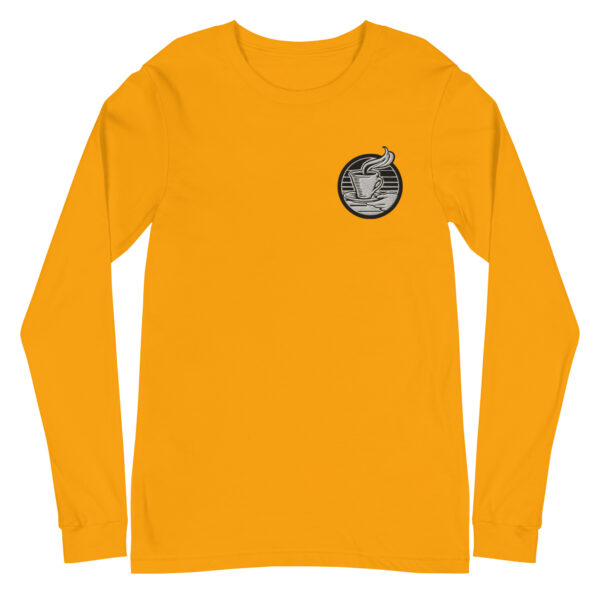 Abwarten und Tee Trinken Langärmeliges Unisex-T-Shirt – Bild 20