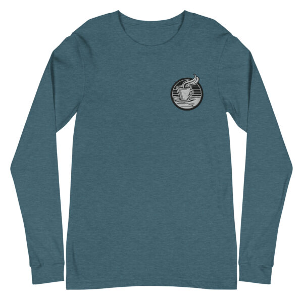 Abwarten und Tee Trinken Langärmeliges Unisex-T-Shirt – Bild 12