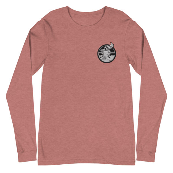 Abwarten und Tee Trinken Langärmeliges Unisex-T-Shirt – Bild 16