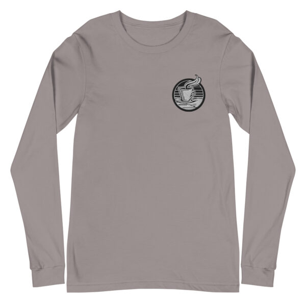 Abwarten und Tee Trinken Langärmeliges Unisex-T-Shirt – Bild 18