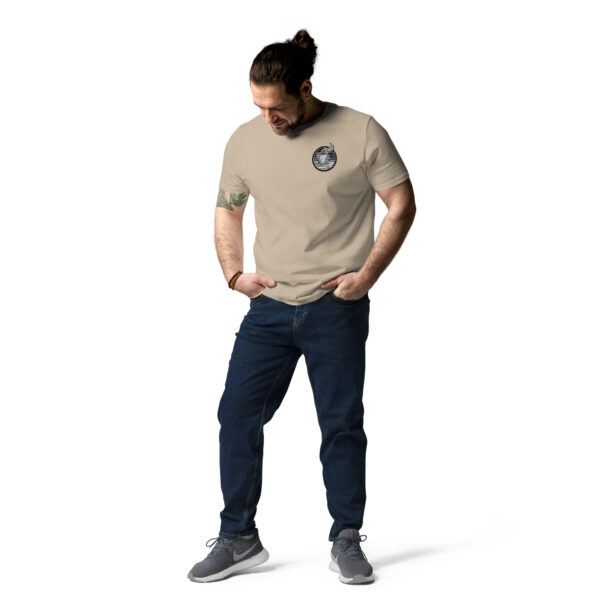 Abwarten und Tee Trinken Unisex-T-Shirt – Bild 4