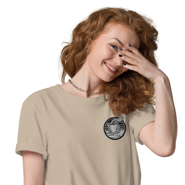 Abwarten und Tee Trinken Unisex-T-Shirt – Bild 8