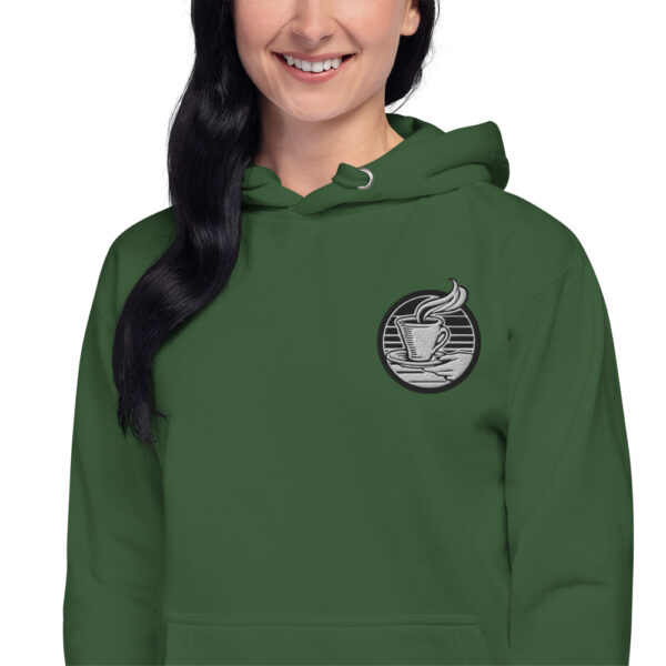 Abwarten und Tee Trinken Unisex-Kapuzenpullover – Bild 13