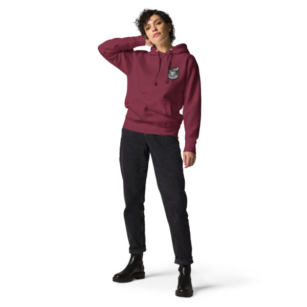 Abwarten und Tee Trinken Unisex-Kapuzenpullover – Bild 2